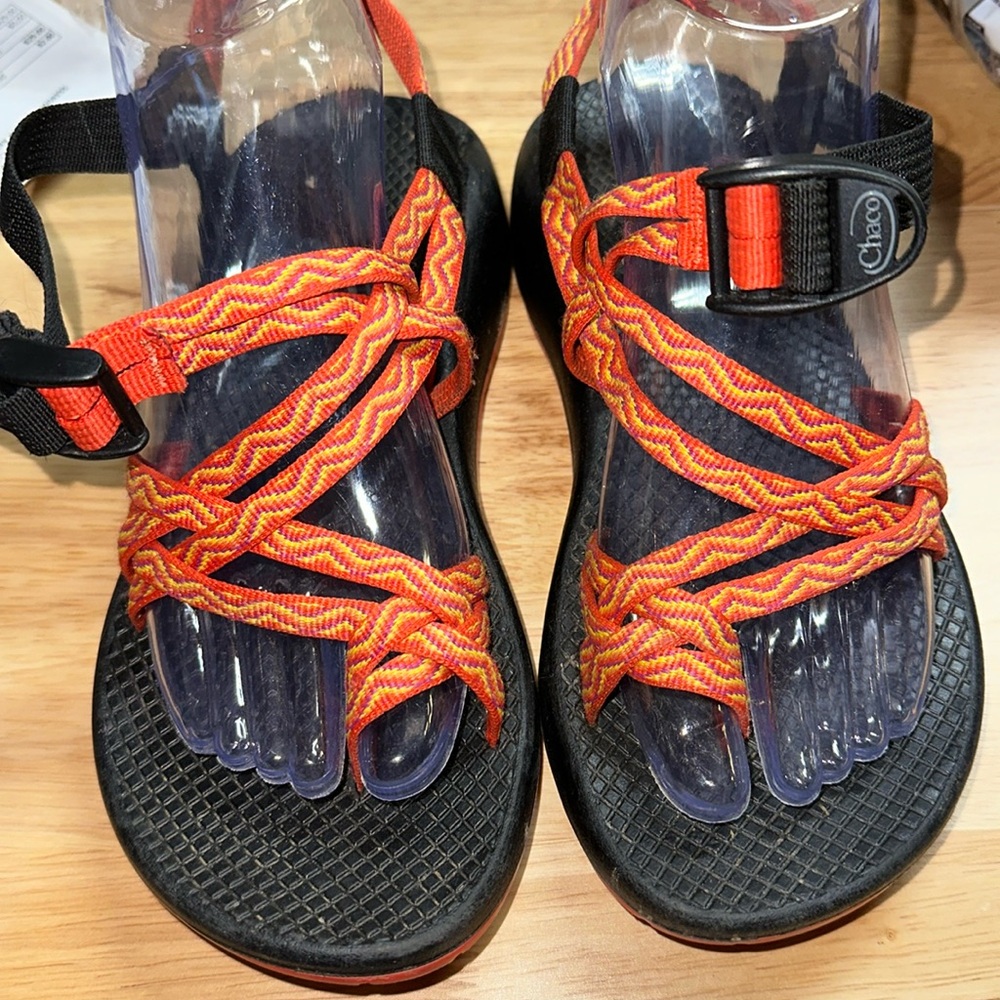 Chaco Women's Sandals - Red and Orange